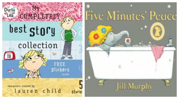Pre-school books collage