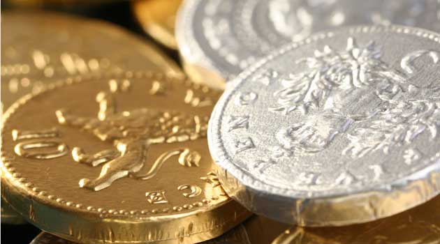 chocolate coins