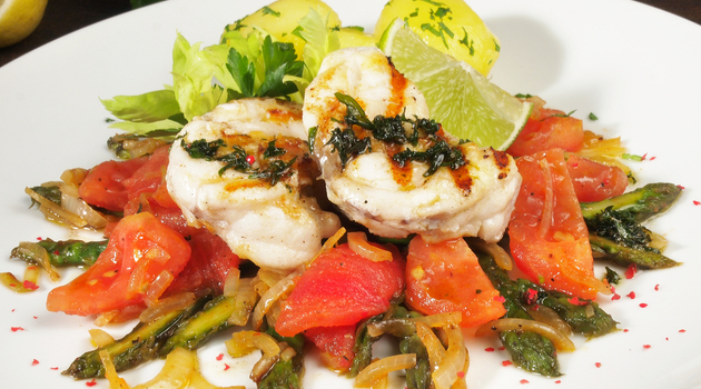 monkfish salad
