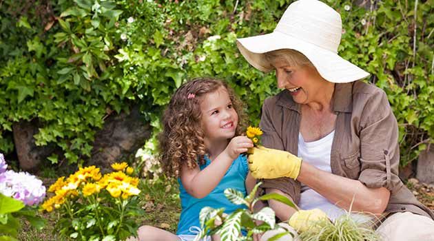 activities for grandchildren gardening