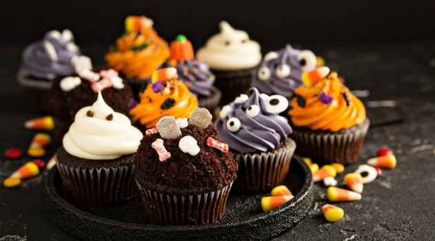 spooky cupcakes