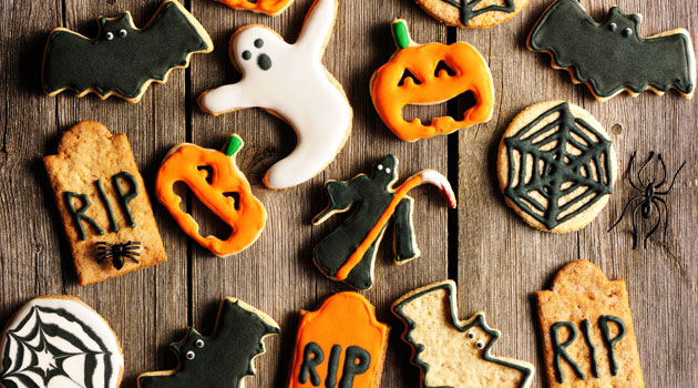 halloween biscuits
