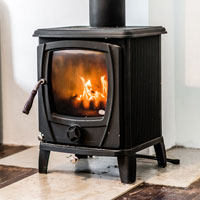 wood burning stove
