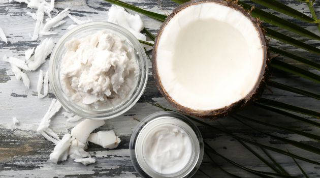 coconut body scrub