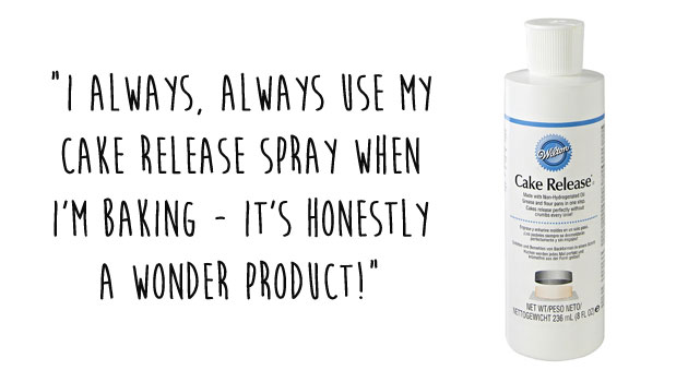 cake release spray