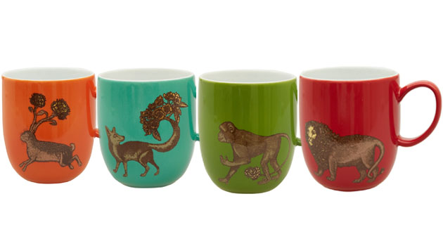 animal mugs