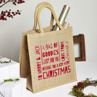 Christmas tote bag
