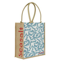 sea salt jute bag