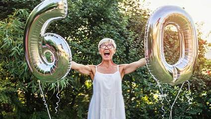 60th balloon