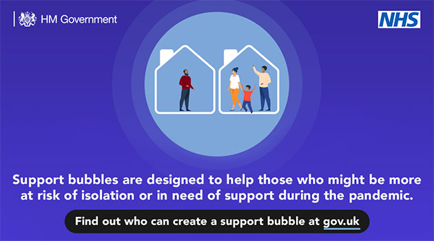 can i form a support bubble
