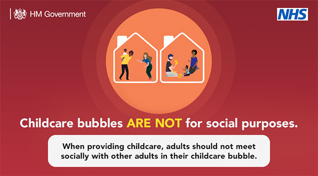 can i form a childcare bubble