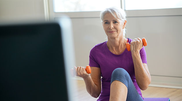 exercise at home isolation