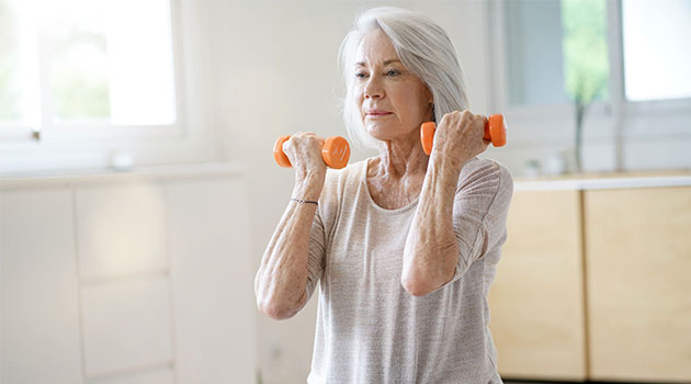 self isolation exercise older people