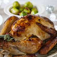 preparing christmas food