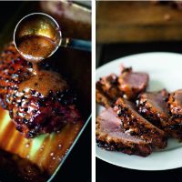 glazed ham