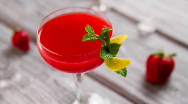 Clover Club cocktail