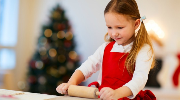 girl baking