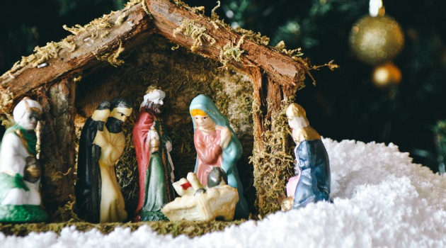 christmas nativity scene