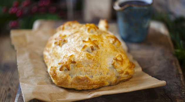mushroom en croute