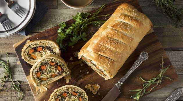 mushroom wellington