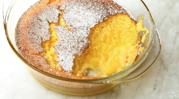 lemon yoghurt pudding cake