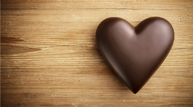 chocolate heart