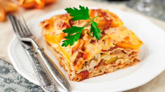 squash lasagne