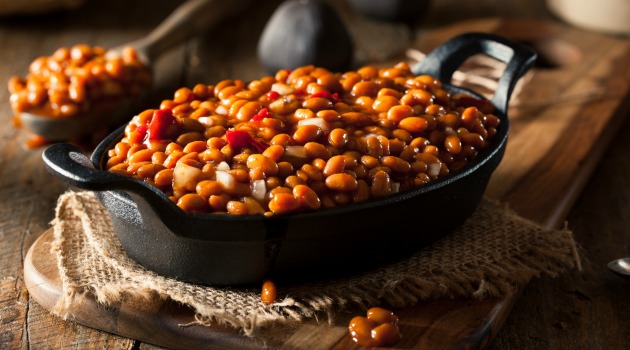 homemade baked beans