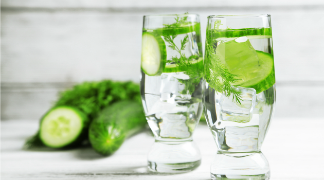 cucumber water