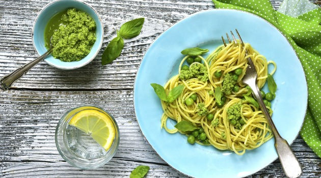 lemon basil pasta