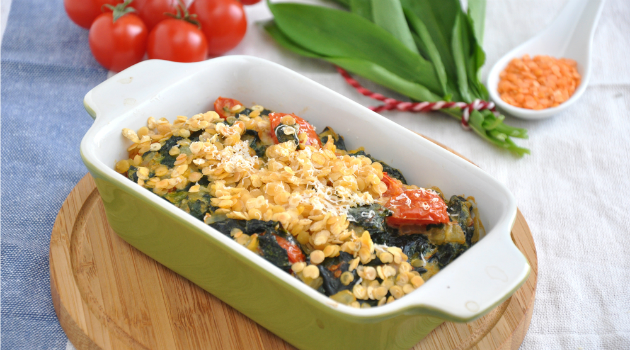 Lentil bake