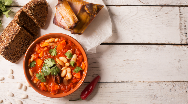 turkey and bean soup
