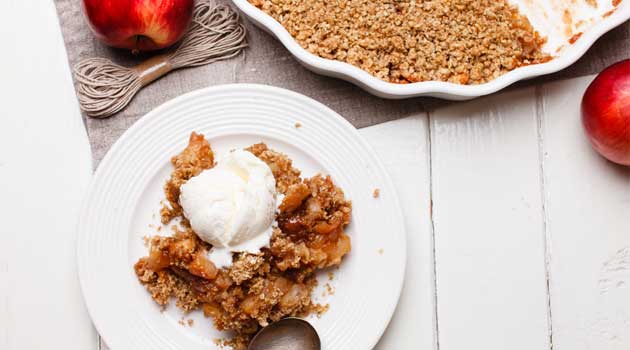 apple crumble recipe