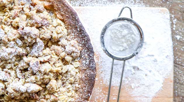 crumble cake recipe
