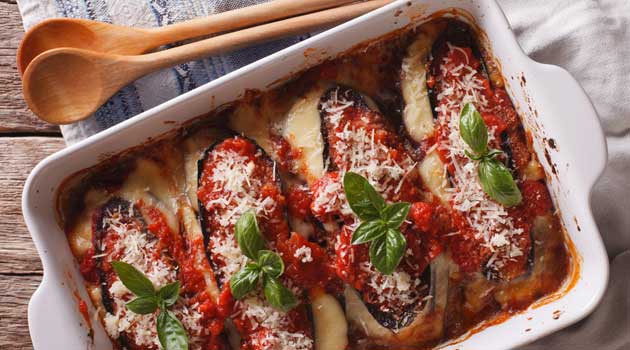 aubergine parmigiana
