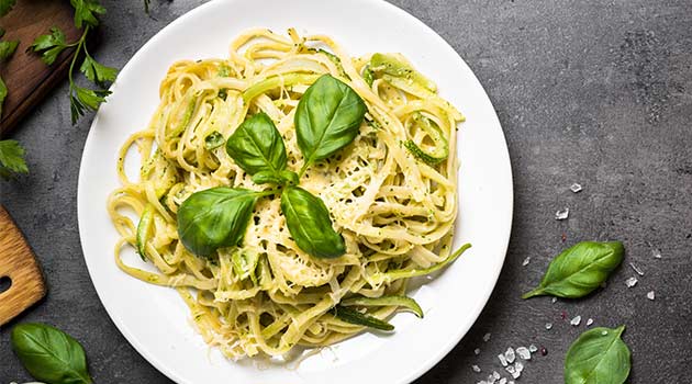 creamy pasta dish