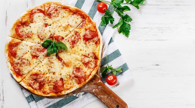 homemade pizza