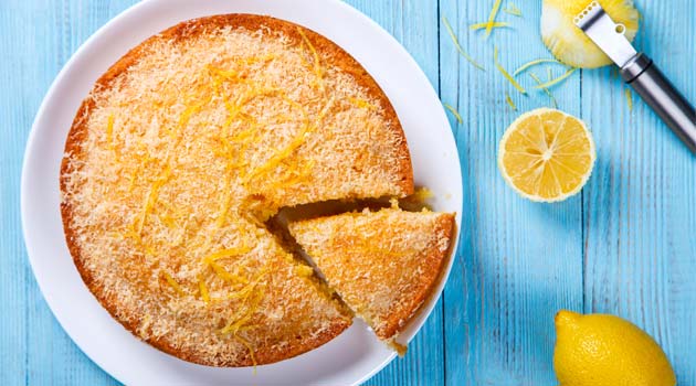 lemon and almond cake 