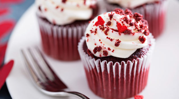 red velvet cupcakes