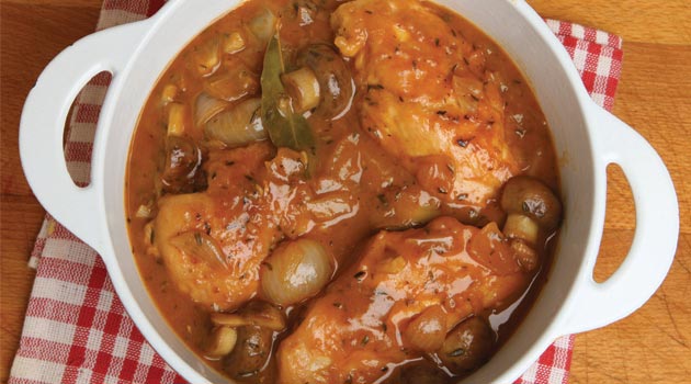 Slow cooker chicken and bacon stew recipe