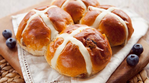 Hot cross buns