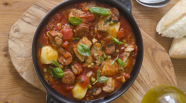 Sausage potato casserole