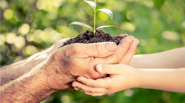 Gardening with children