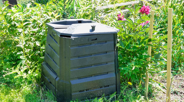 allotment compost bin