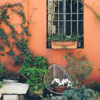 terracotta garden wall