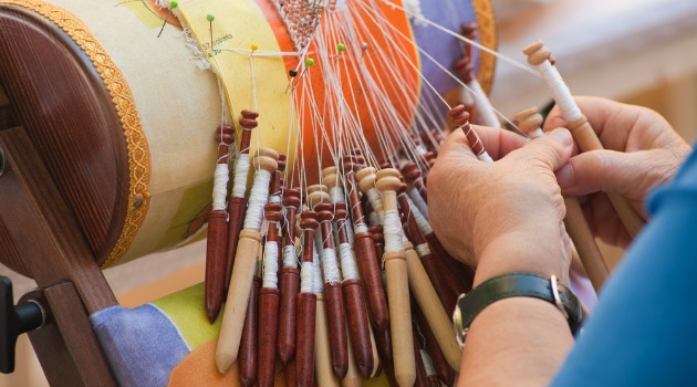 Lace making