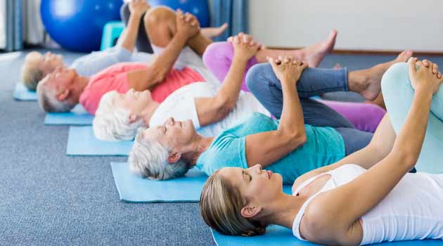pilates for over 50s