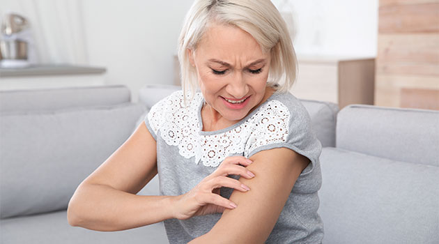 dry itchy skin