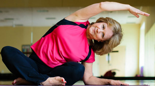 yoga for over 60s