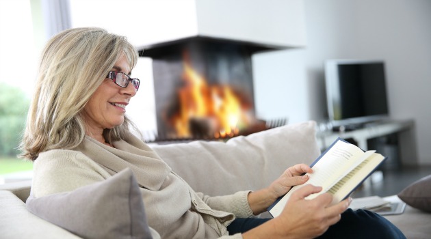 Woman reading